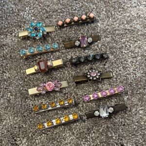 NWOT Joyfolie Colorful Decorative Hair Clips Bundle